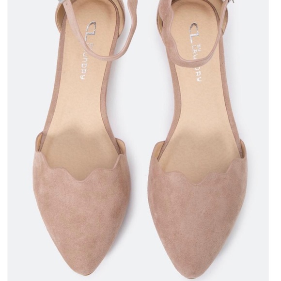 New In Box Nude D’orsay flats - Picture 3 of 5